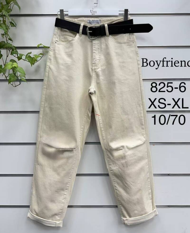 Spodnie damskie jeansy Roz XS-XL, 1 Kolor Paczka 10 szt